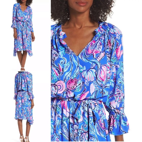 Lilly Pulitzer Allyanna Midi Dress - Picture 6 of 6